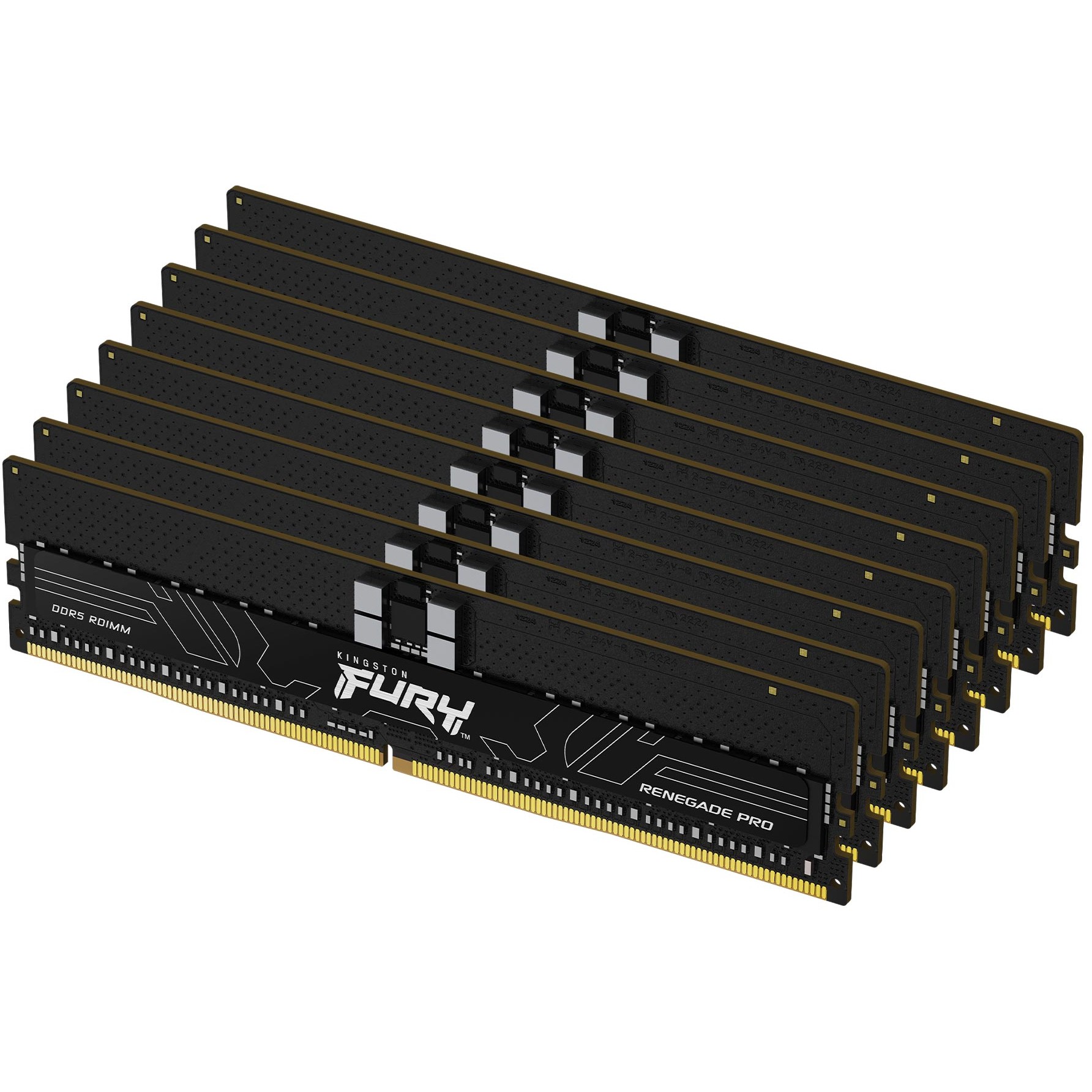 KINGSTON 256GB 6400MT/s DDR5 ECC Reg CL32 DIMM Kit of 8 FURY Renegade Pro EXPO