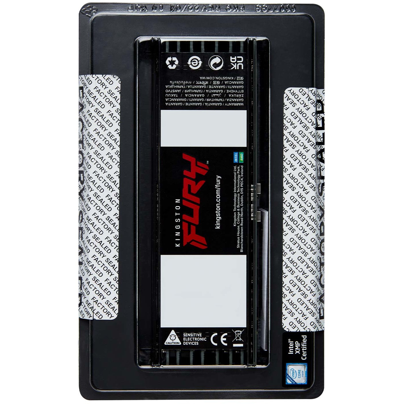 KINGSTON 256GB 6400MT/s DDR5 ECC Reg CL32 DIMM Kit of 8 FURY Renegade Pro EXPO
