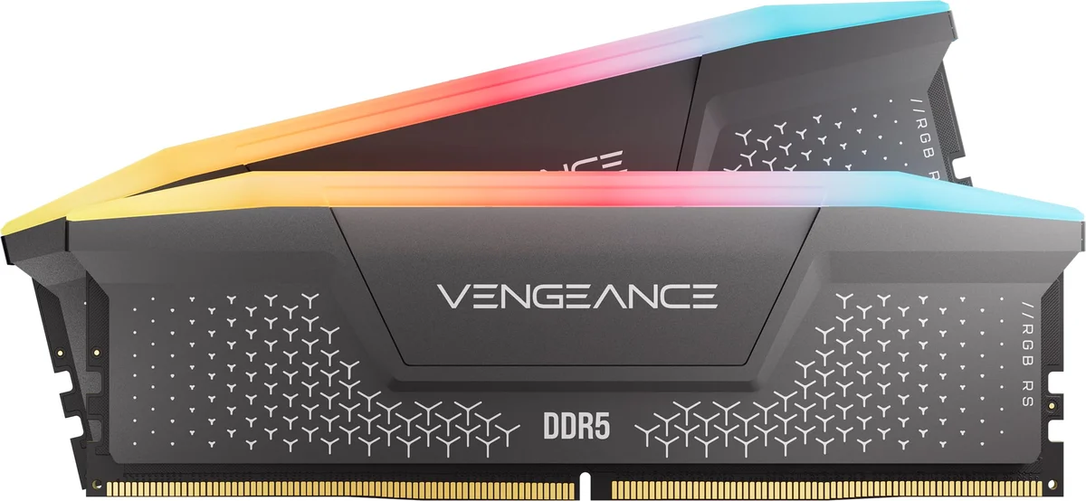 16GB CORSAIR VENGEANCE RGB D5 5200 16GB (2 x 8GB) CL40 AMD EXPO & Intel X