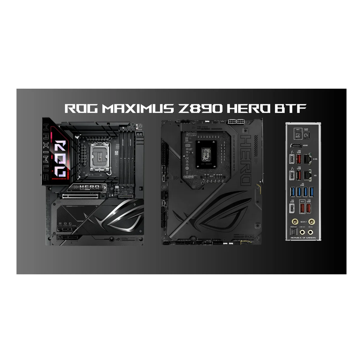 ASUS ROG MAXIMUS Z890 HERO BTF