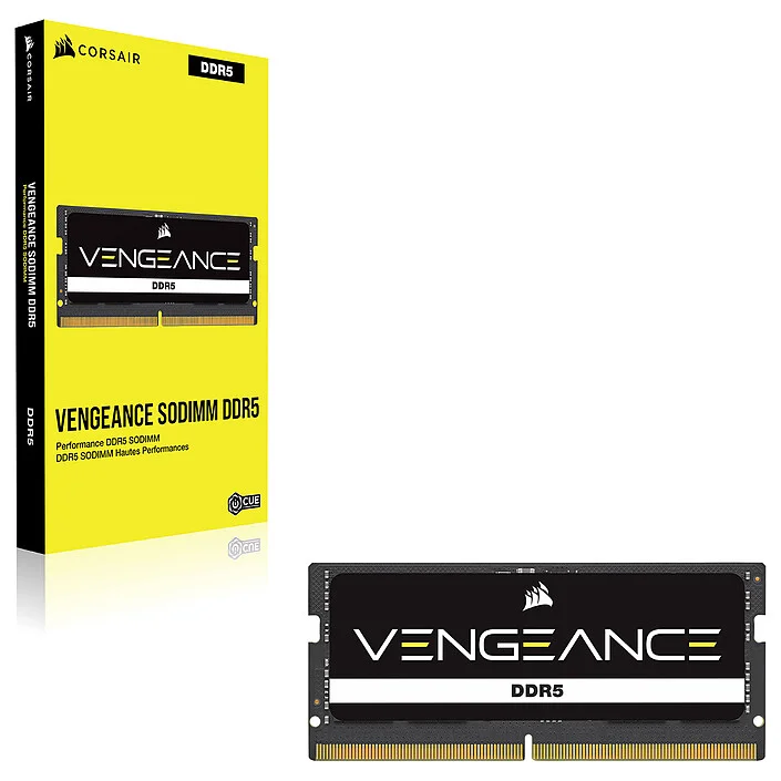 8GB CORSAIR PC SO 4800 CL40 VENGEANCE Black retail