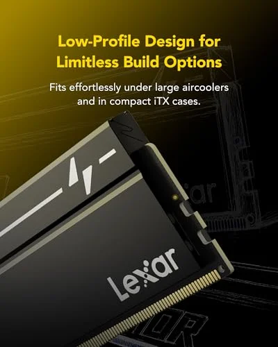 8GB DIMM Lexar 5600MHz (black)
