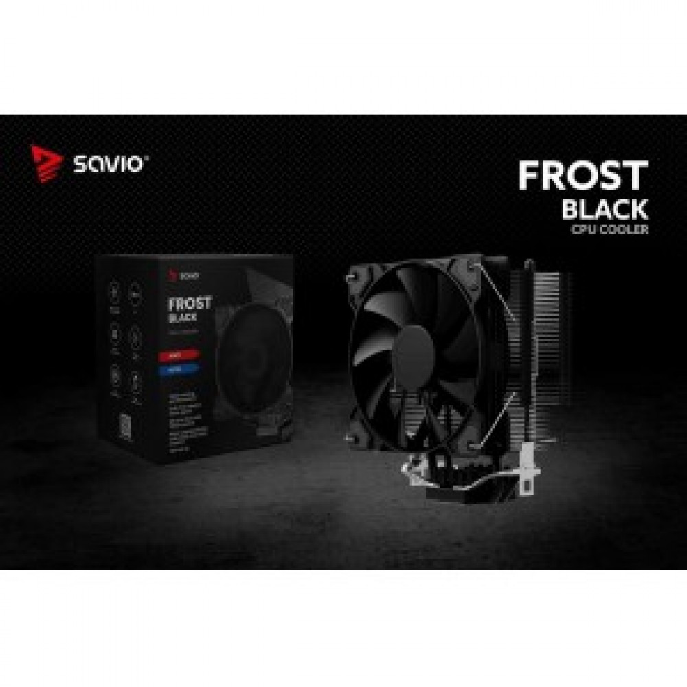 SAVIO CPU COOLER FROST BLACK