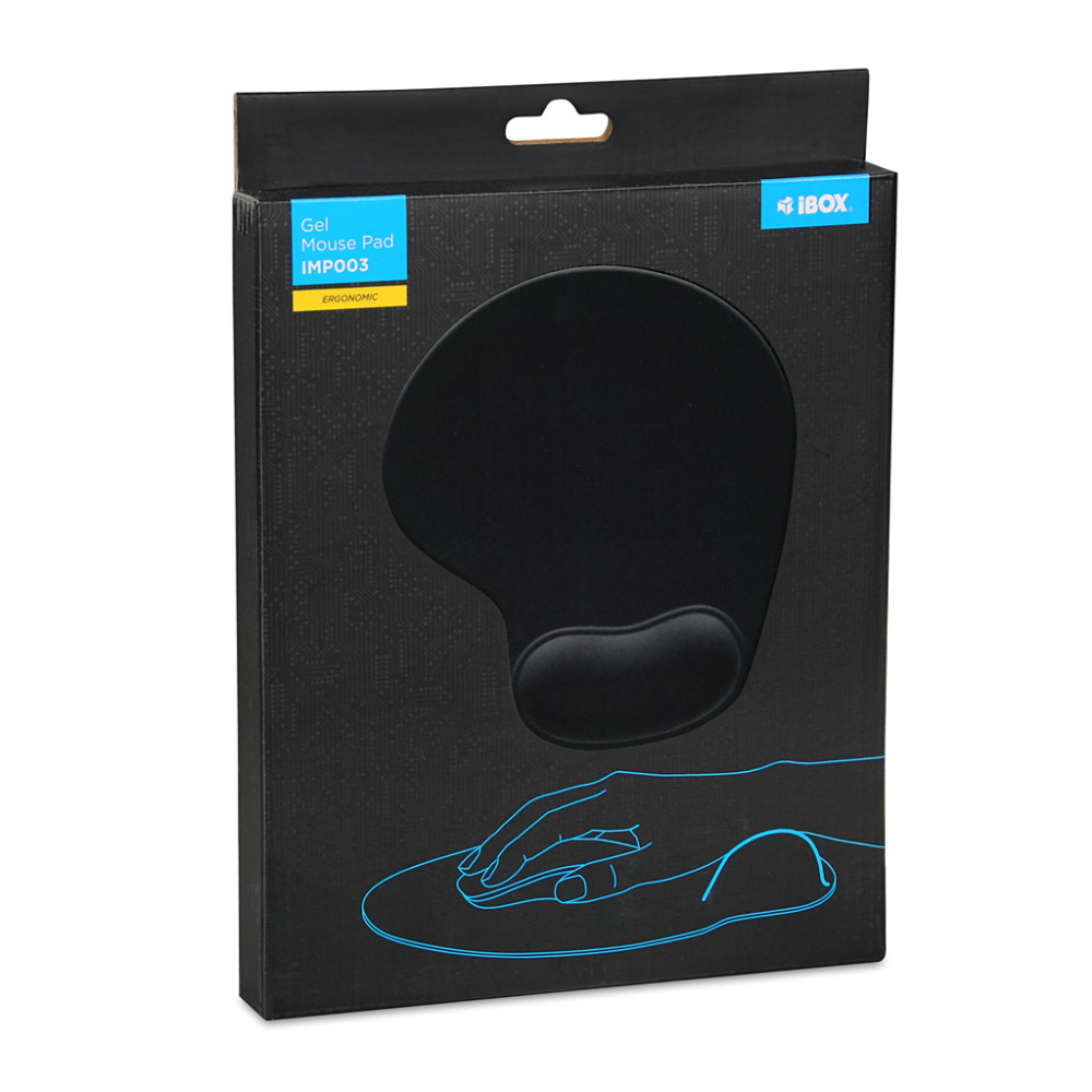 I-BOX GEL MOUSEPAD BLACK