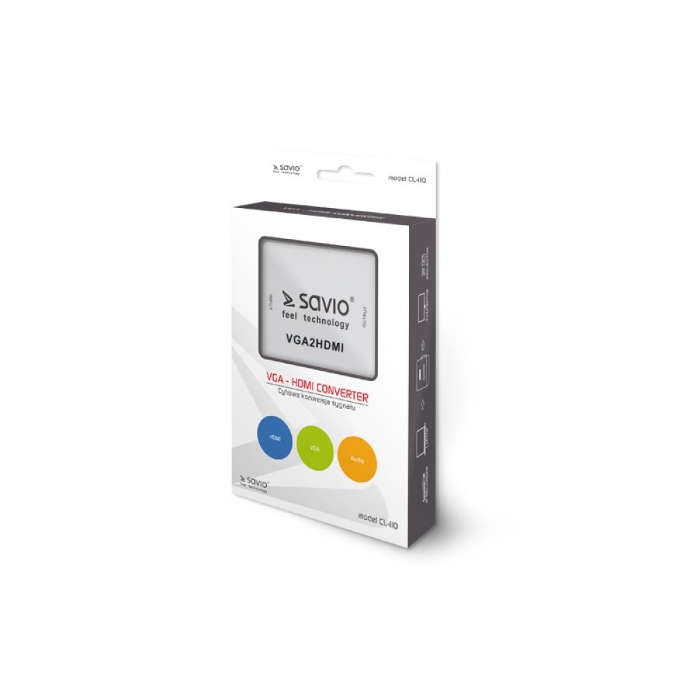 SAVIO VGA – HDMI FULL HD