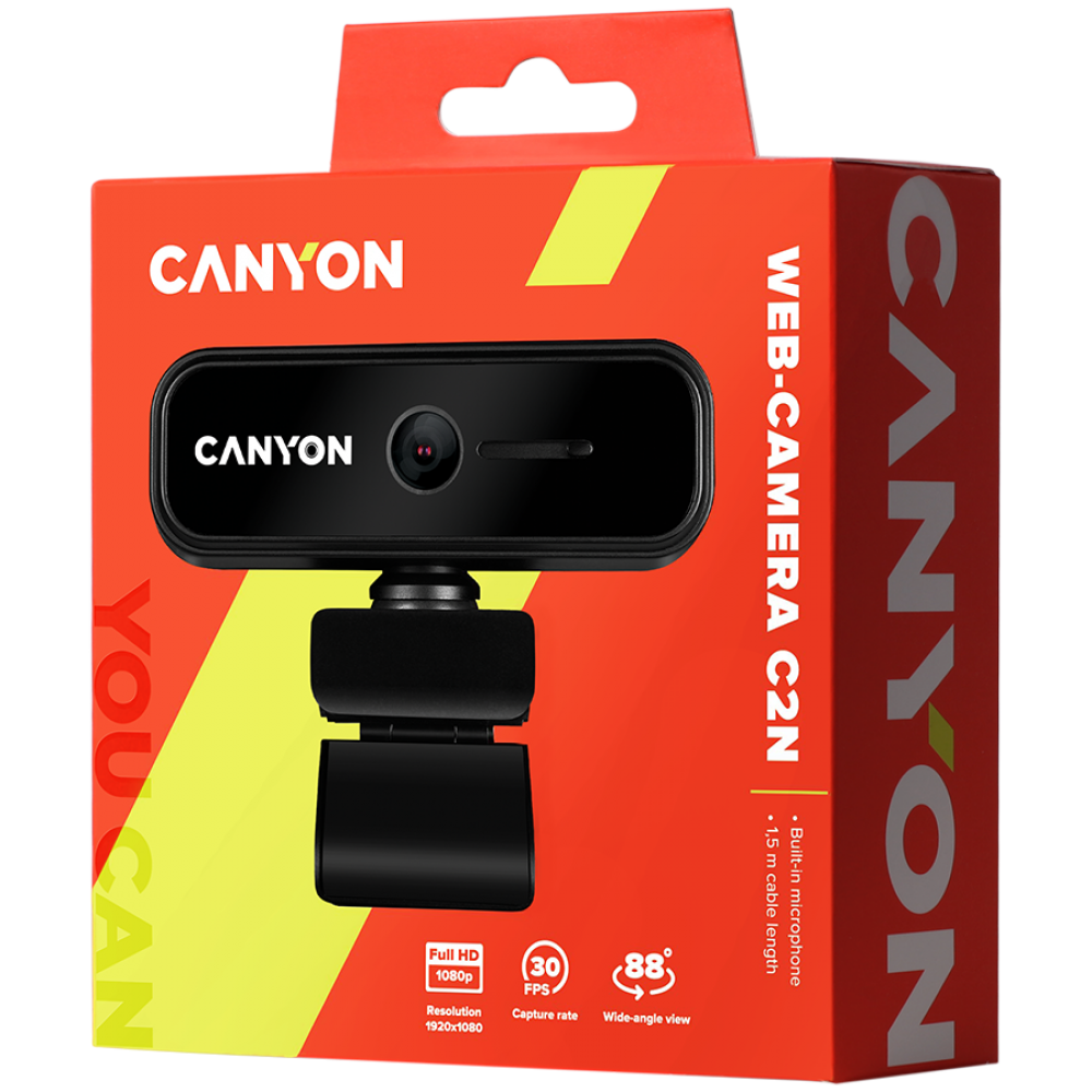 CANYON 1080p Full HD Webcam C2N