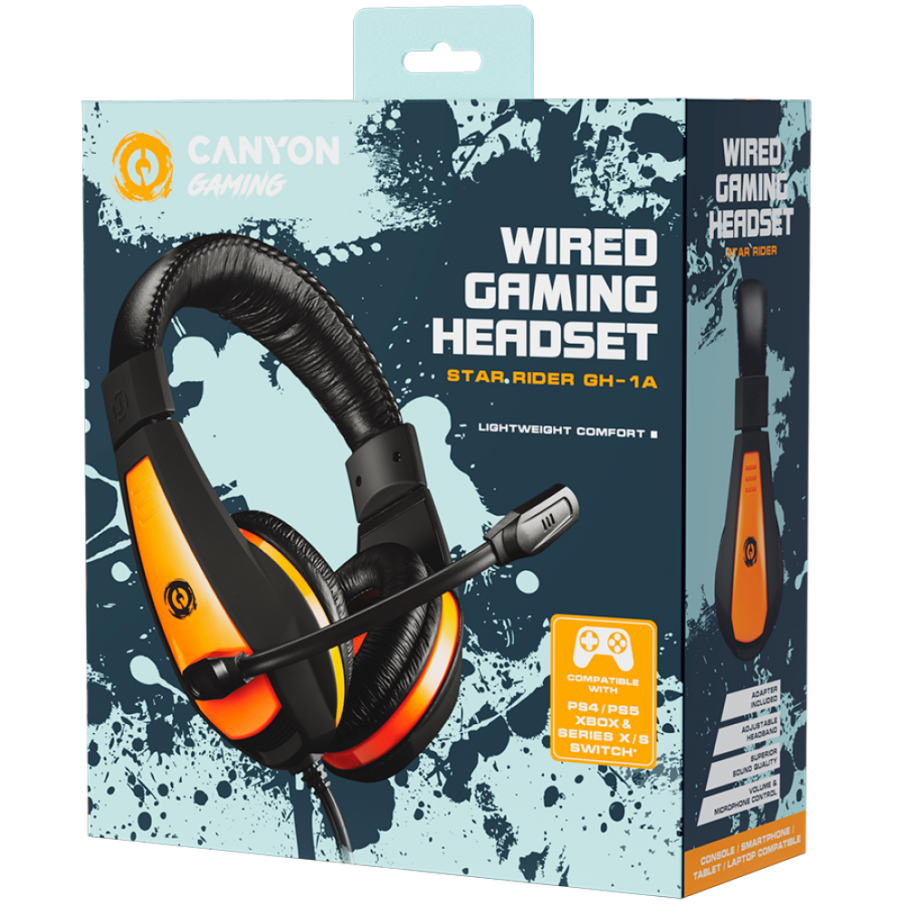 CANYON GAMING HEADSET STAR RAIDER GH-1A