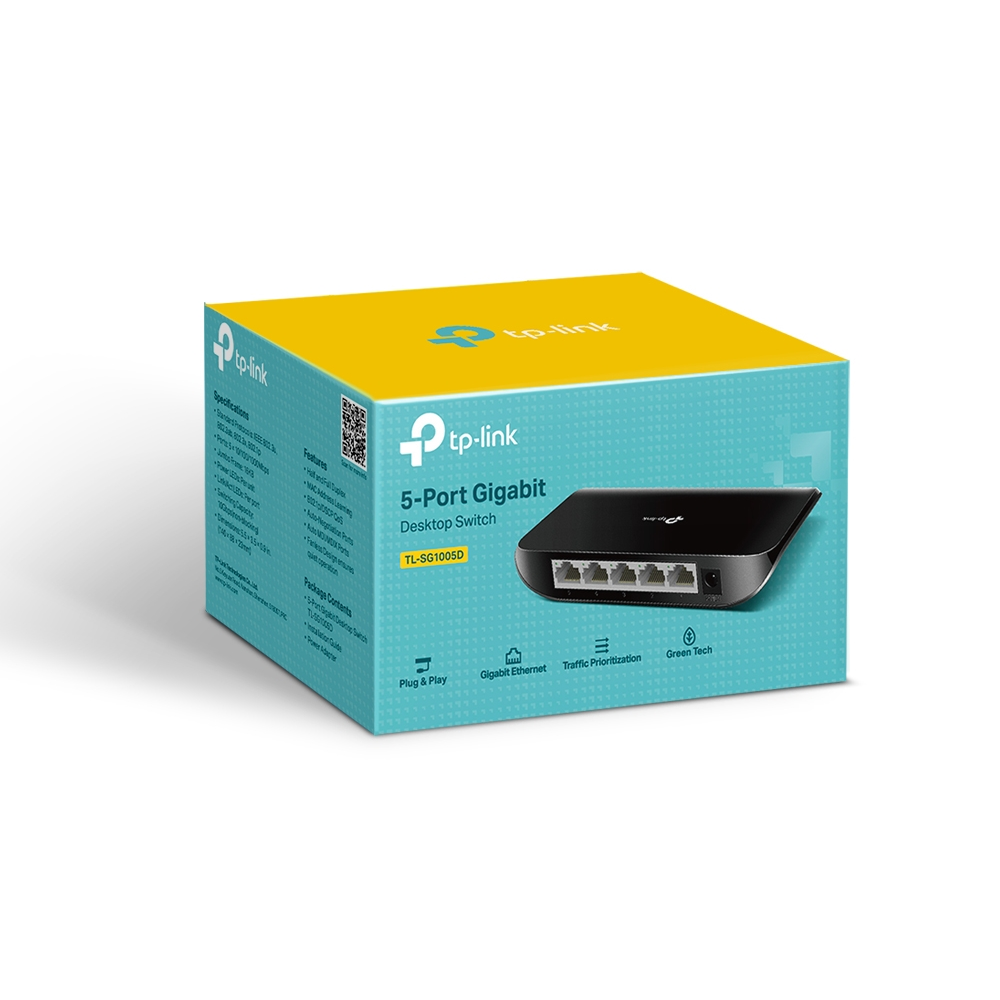TP-LINK SWITCH 5-PORT GIGABIT SG1005D