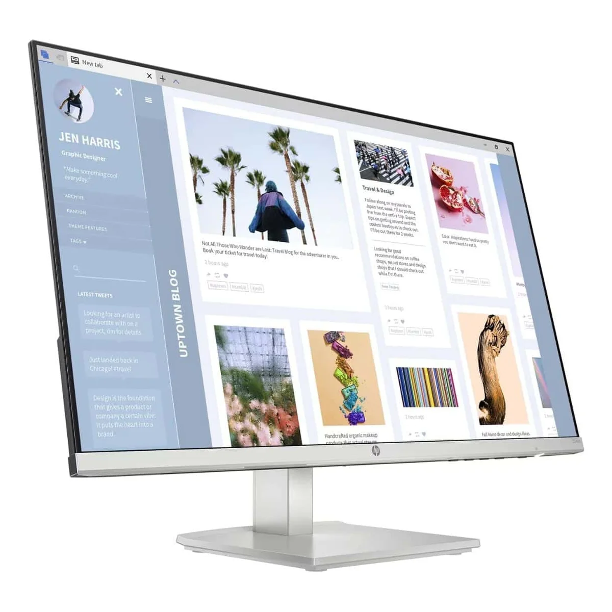 Hp HP Series 5 524sh 24'' FHD Monitor, Height adjust