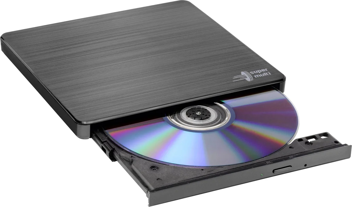 Externer DVD-Brenner HLDS GP60NB60 Slim USB black