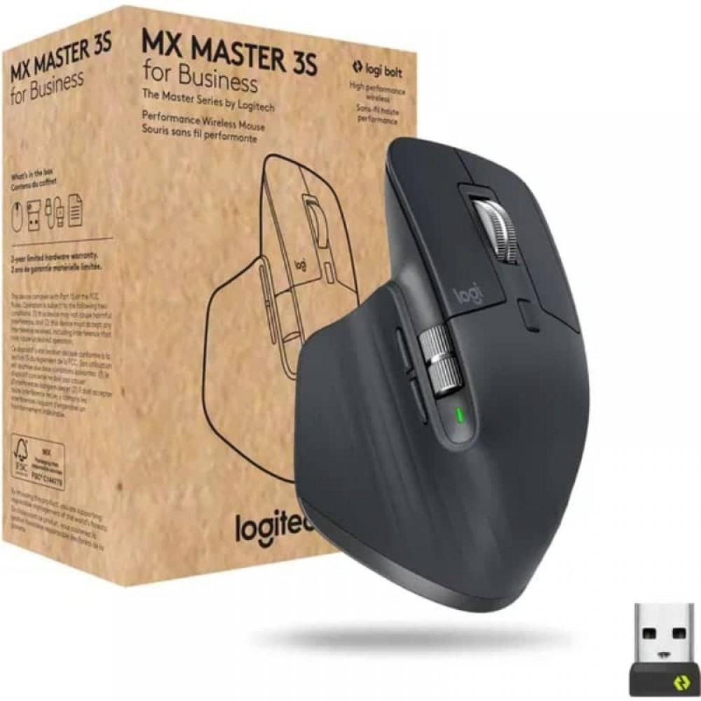 LOGITECH Mouse MX Master 3S Graphite Business (910-006582)