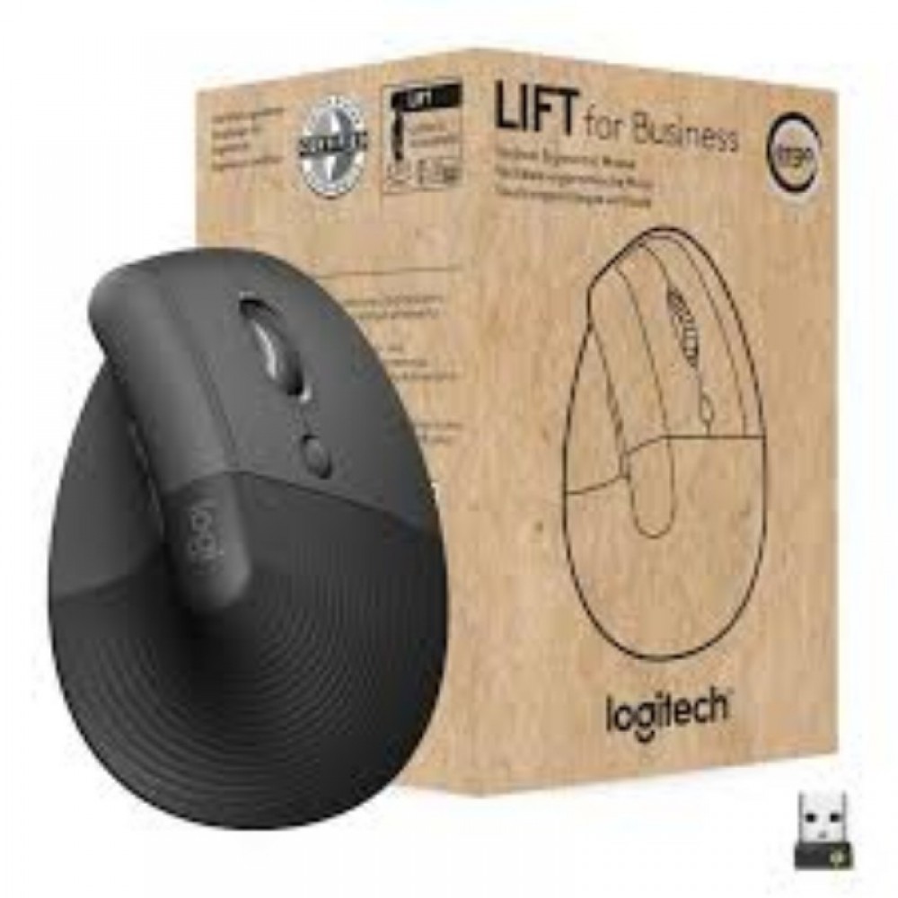 LOGITECH LIFT BLUETOOTH VERTICAL ERGONOMIC MOUSE FOR BUSINESS (910-006494)