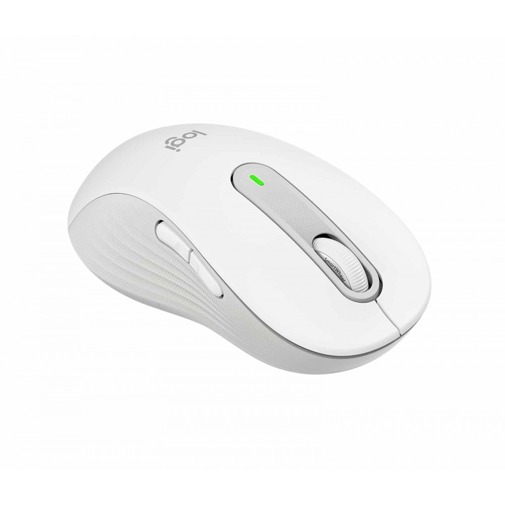 LOGITECH BLUETOOTH &amp;SILENT MOUSE LEFT-HAND SIGNATURE M650 WHITE (910-006240)