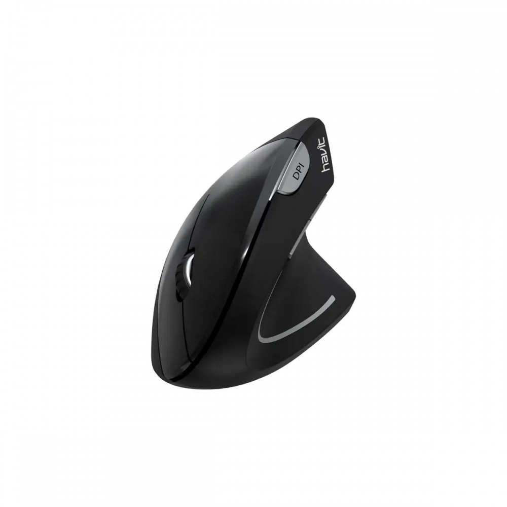 HAVIT WIRELESS VERTICAL ERGONOMIC MOUSE MS550GT BLACK