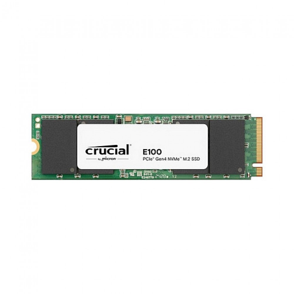 M.2 480GB Crucial (2280) E100 Gen4 NVMe PCIe intern retail