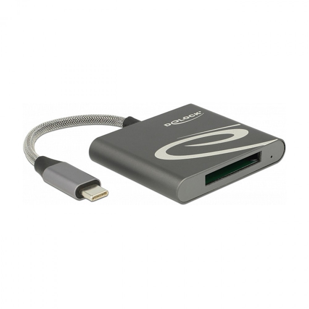 Delock USB Type-CTM Card Reader für XQD 2.0 Speicherkarten