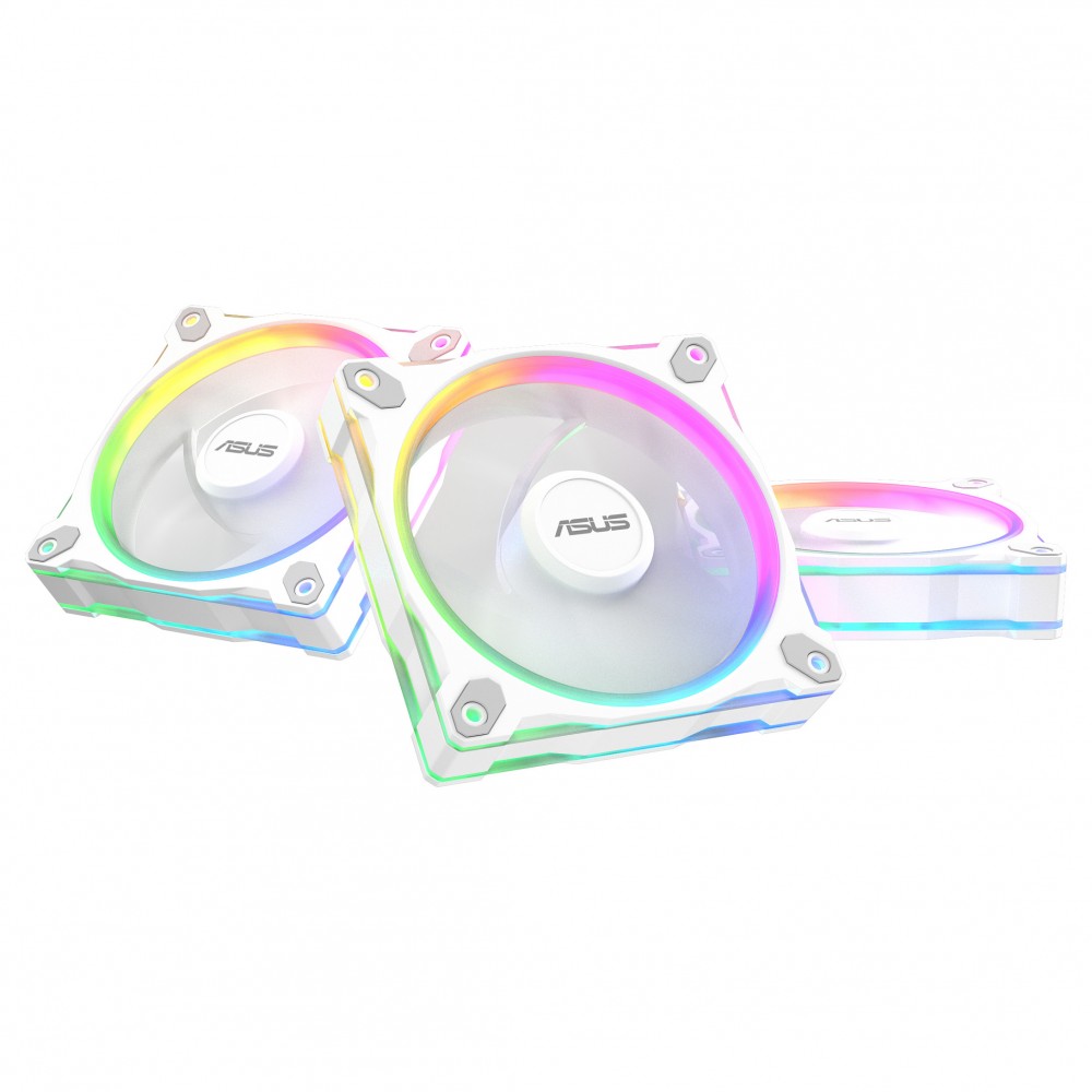 ASUS Prime MR120 Fan ARGB White 3in1