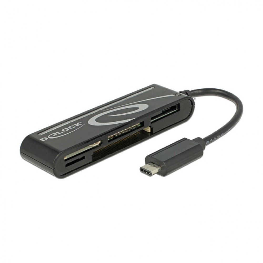 CardReader USB-C > 5 x Slots Delock