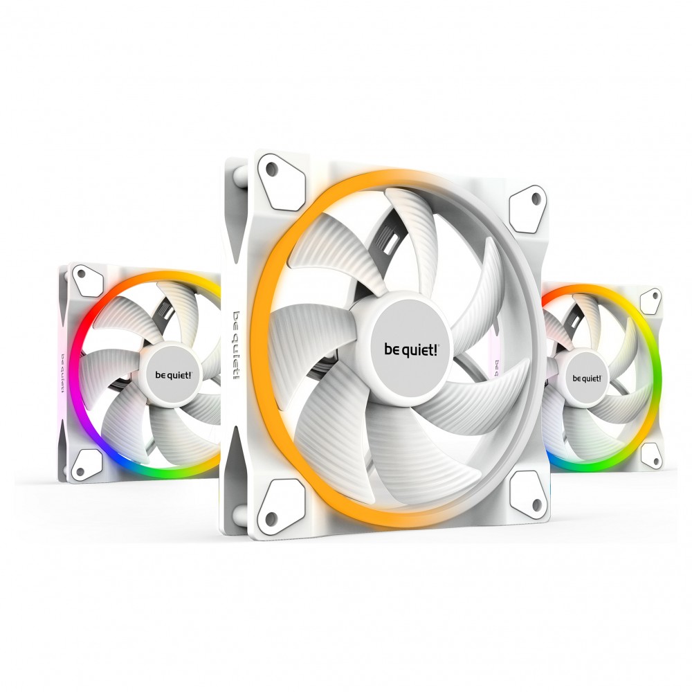 be quiet! Light Wings White | 140mm PWM Triple Pack