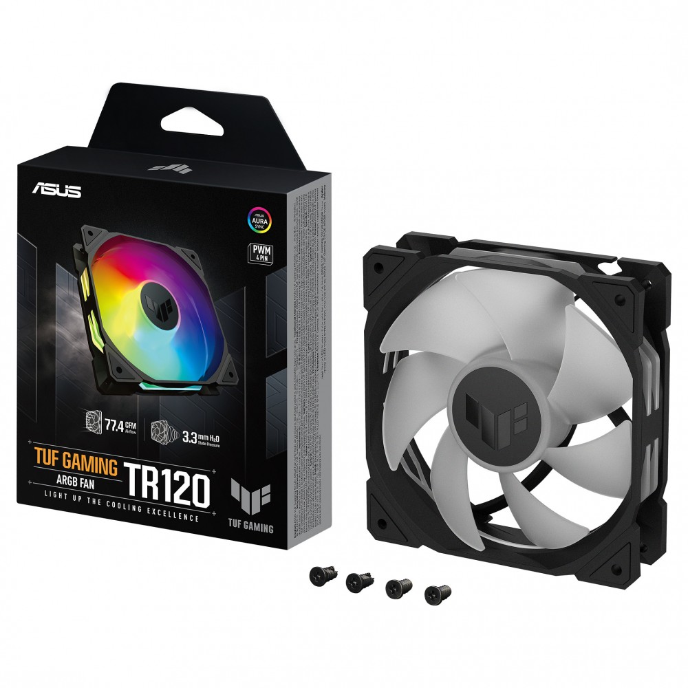 ASUS TUF Gaming TR120 ARGB Fan - Single Pack
