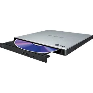 Externer DVD-Brenner HLDS GP57ES40 Slim USB silver