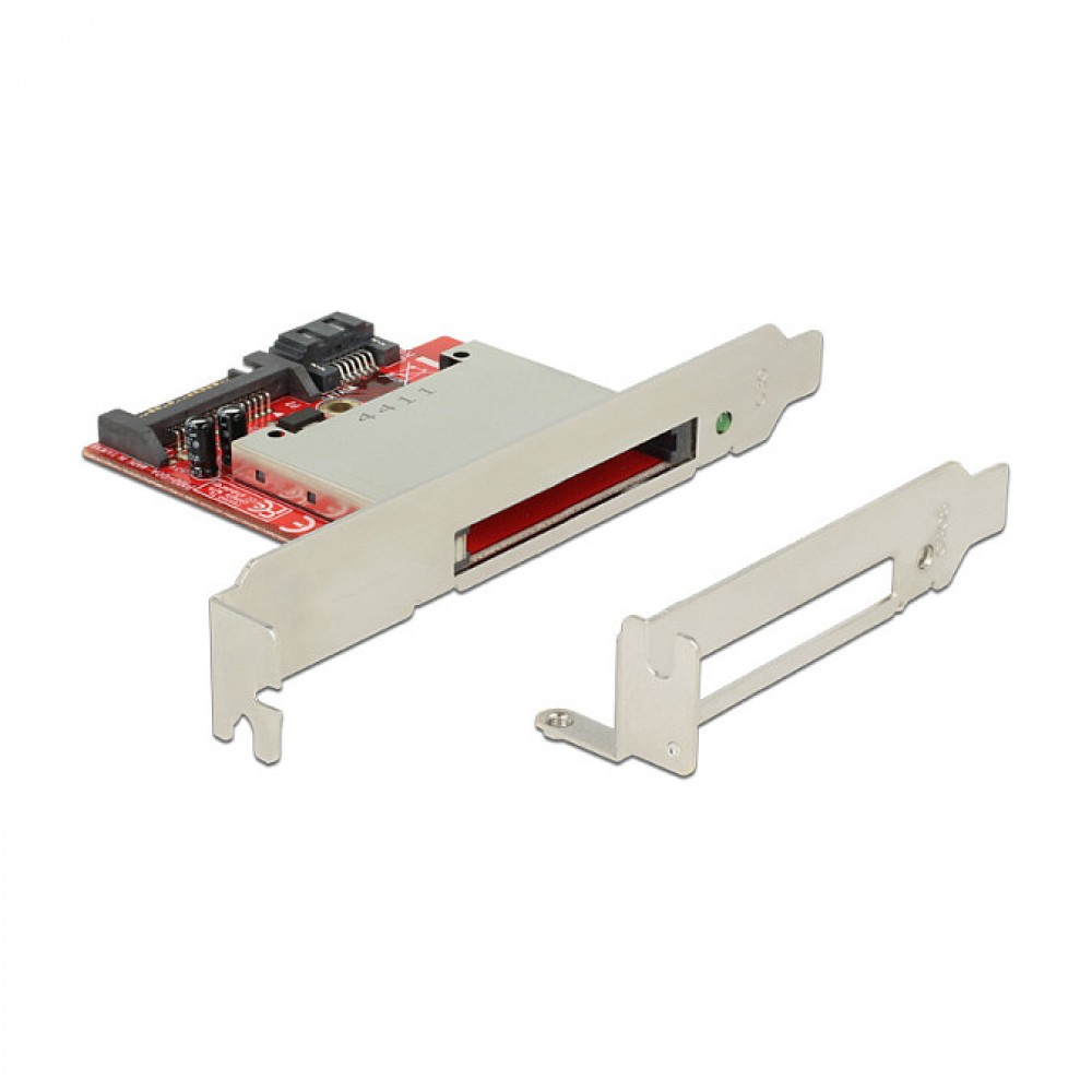 Delock SATA Card Reader für CFast Low Profile Formfaktor