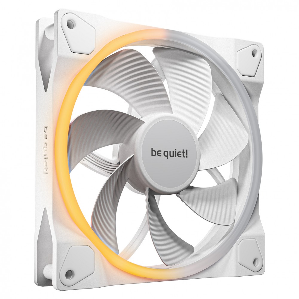 be quiet! Light Wings 140 mm PWM Reverse White