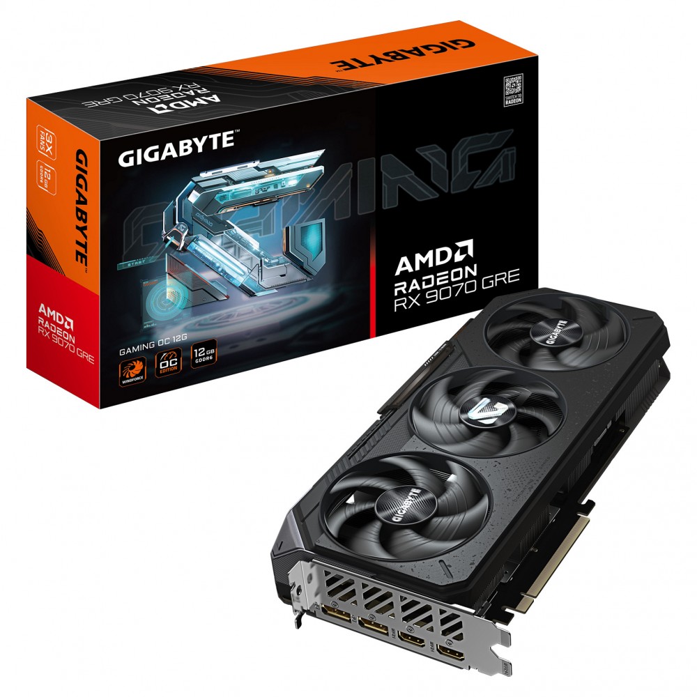 GIGABYTE Radeon RX 9070 GRE GAMING OC 12G