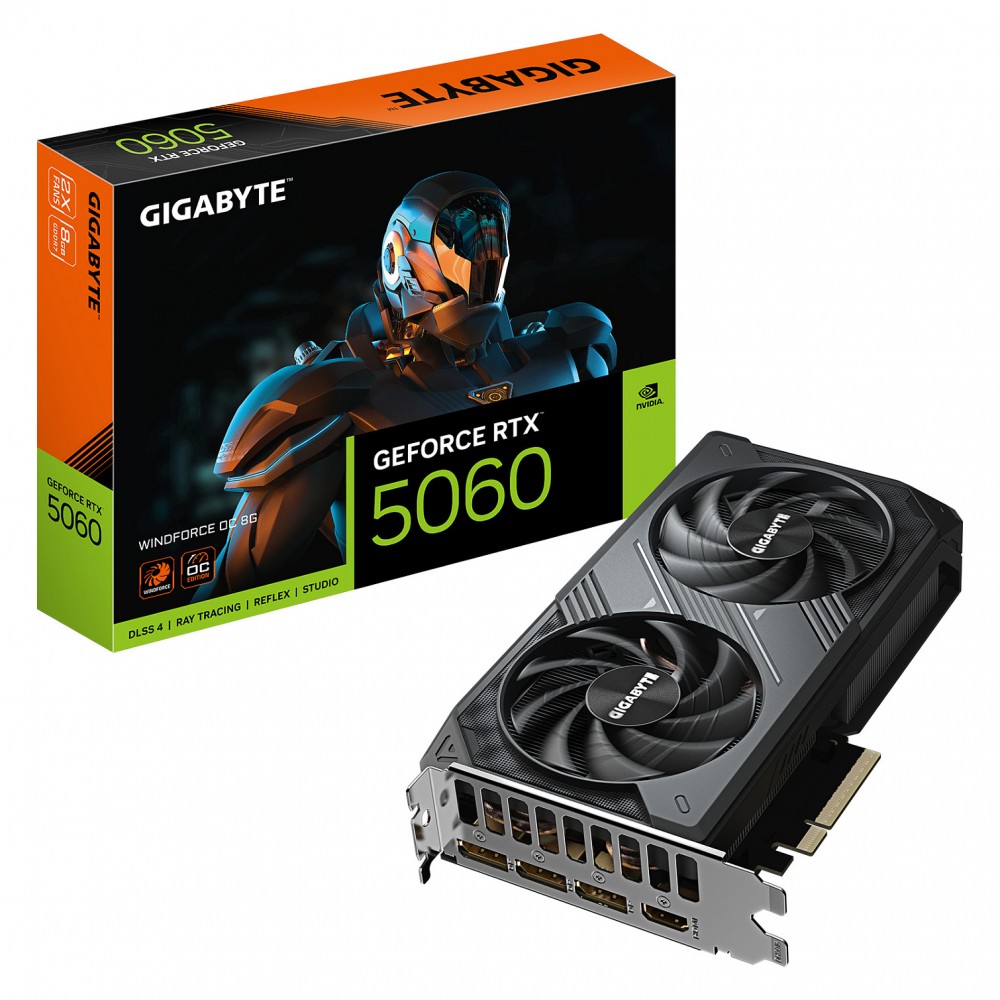 GIGABYTE GeForce RTX 5060 WINDFORCE OC 8G