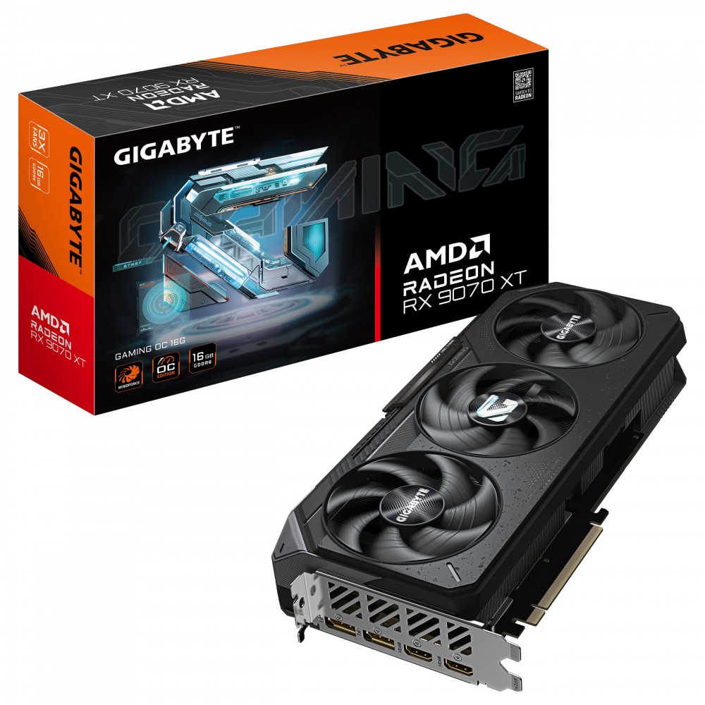 GIGABYTE Radeon RX 9070 XT GAMING OC 16G