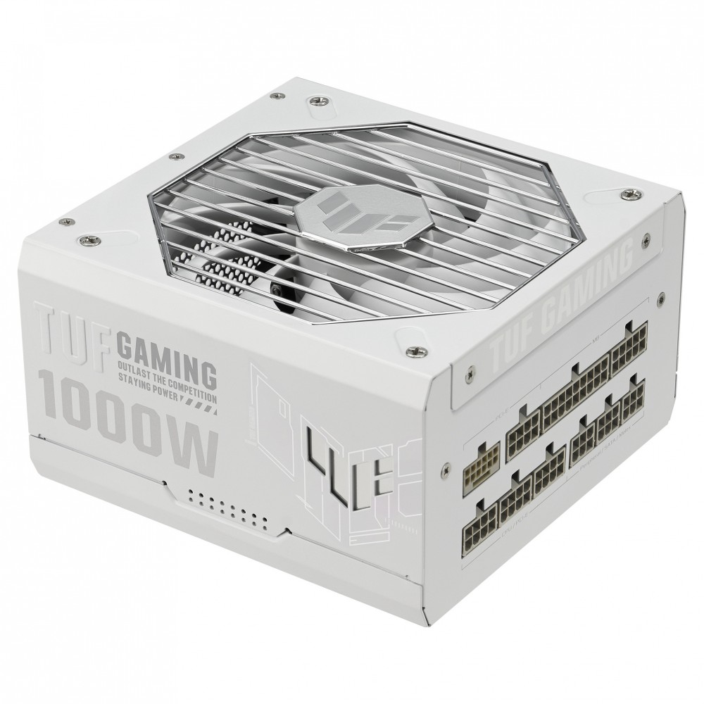 ASUS TUF Gaming 1000W Gold White Edition power supply unit