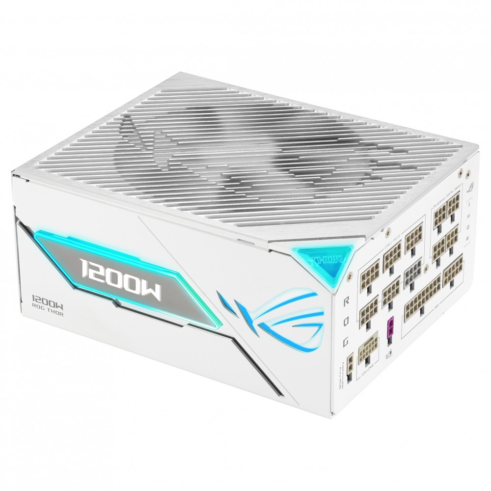 ASUS ROG -THOR-1200P3-WHITE-GAMING-E power supply unit