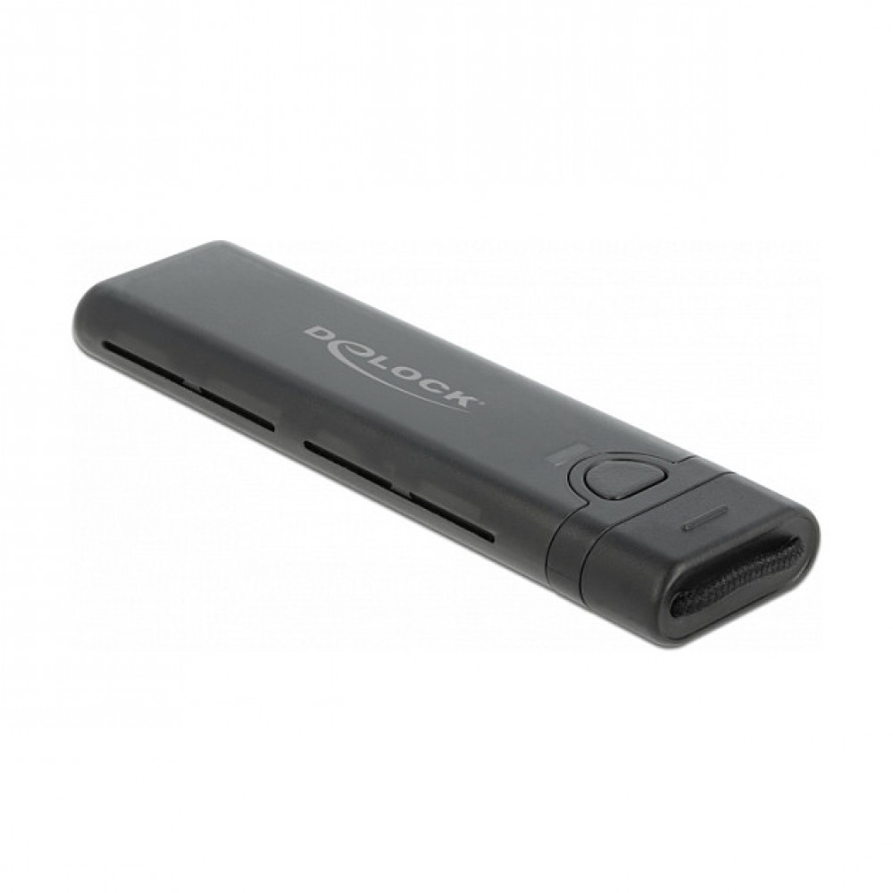 Externes USB Type-CTM Combo Gehäuse für M.2 NVMe PCIe oder SATA SSD - werkzeugfrei
