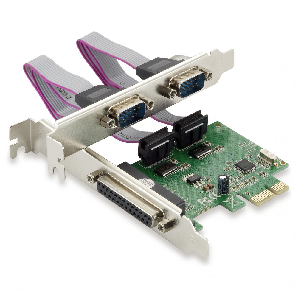 CONCEPTRONIC PCIe1x Card 2xRS232-Seri.