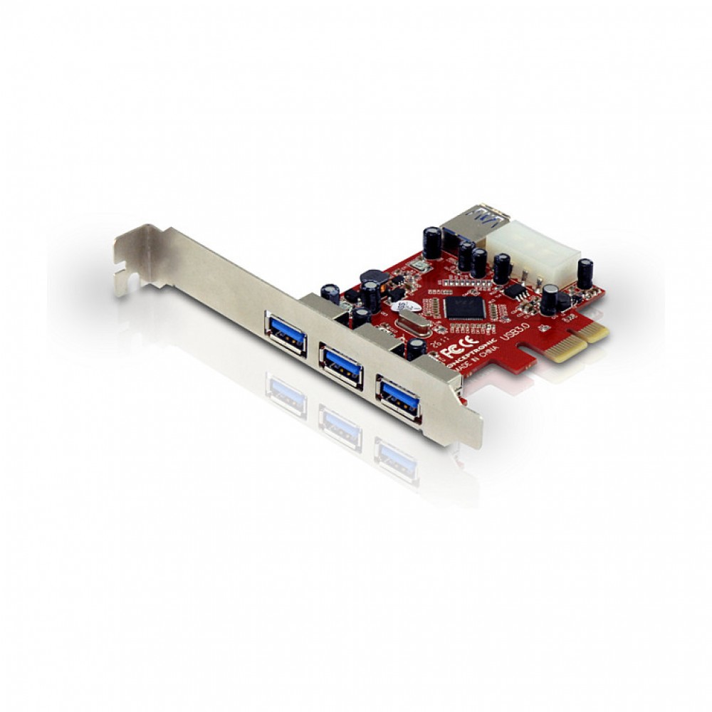 CONCEPTRONIC PCIe1x Card 3xUSB-A Ext.