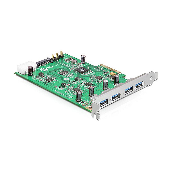 DeLock 4-Port USB 3.0 PCI Express-Karte