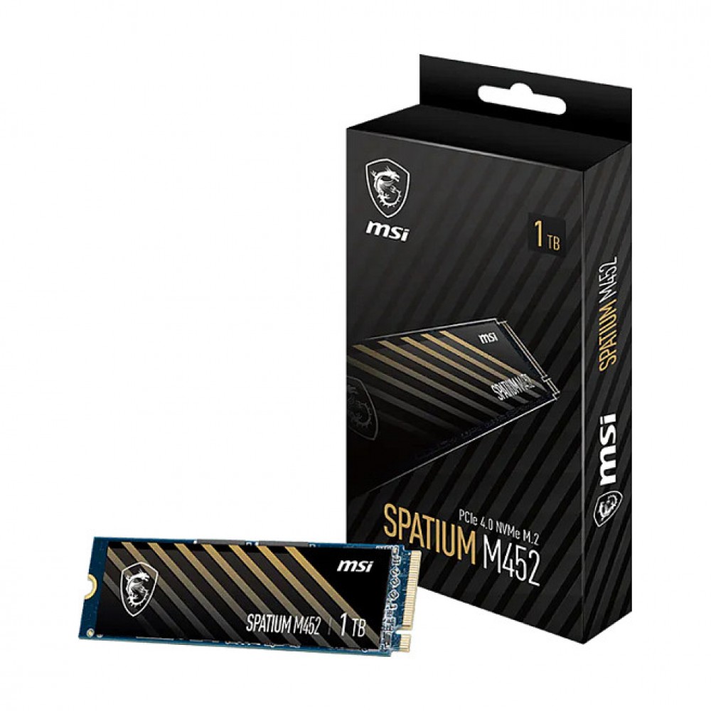 MSI SPATIUM M452 PCIE 4.0 NVME M.2 1TB internal solid state drive