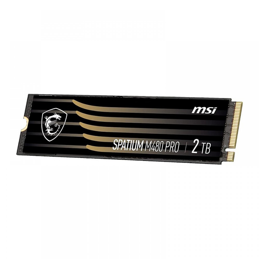 MSI Spatium M480 PRO PCIE 4.0 NVME M.2 2TB internal solid state drive