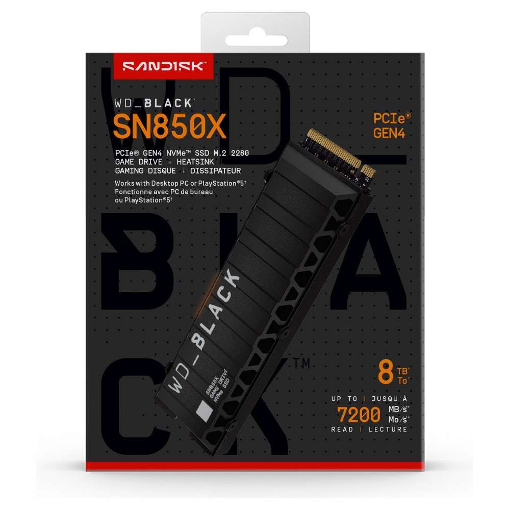 Western Digital WD_BLACK SN850X NVMe