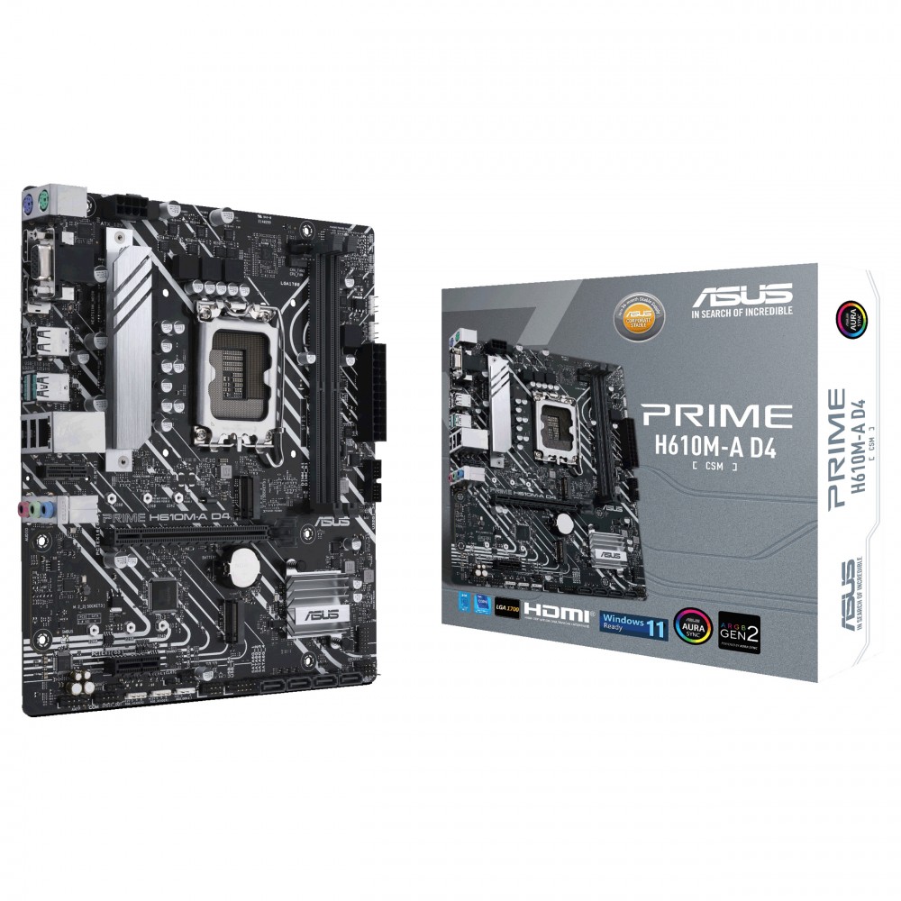 ASUS PRIME H610M-A D4-CSM