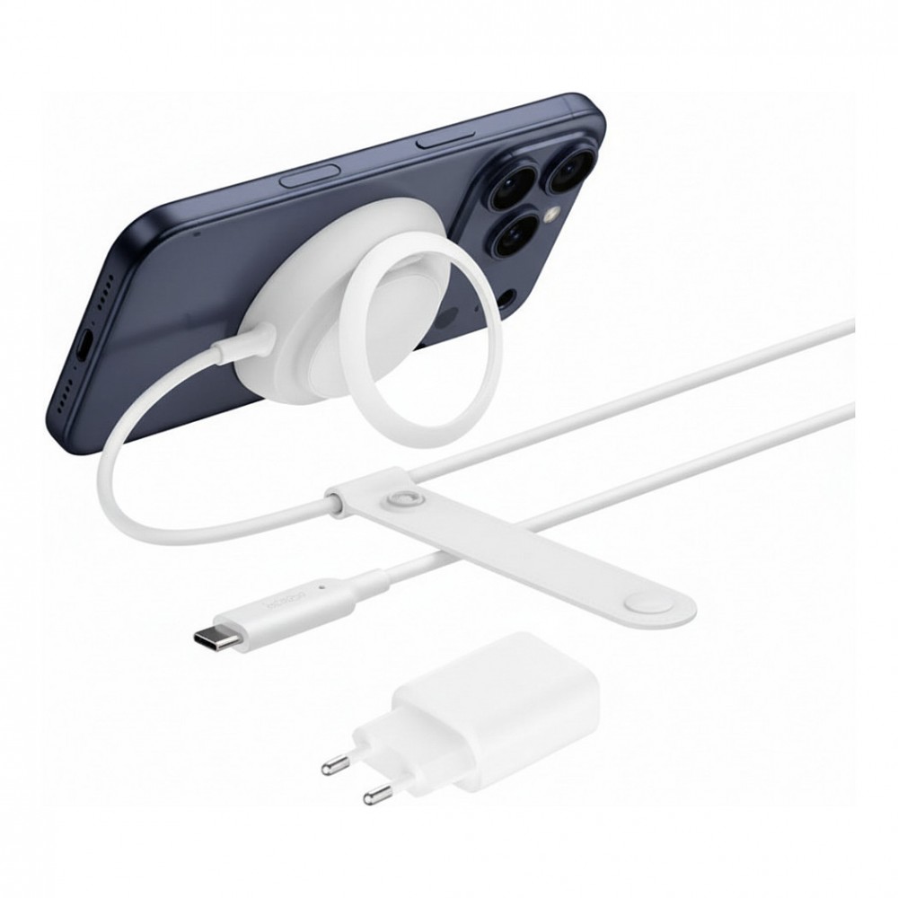 Belkin UltraCharge Ladepad Qi2 25W mit Netzteil schw.WIA014kqBK