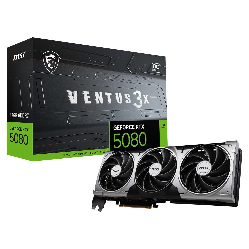 MSI VENTUS GeForce RTX5080 16G 3X OC