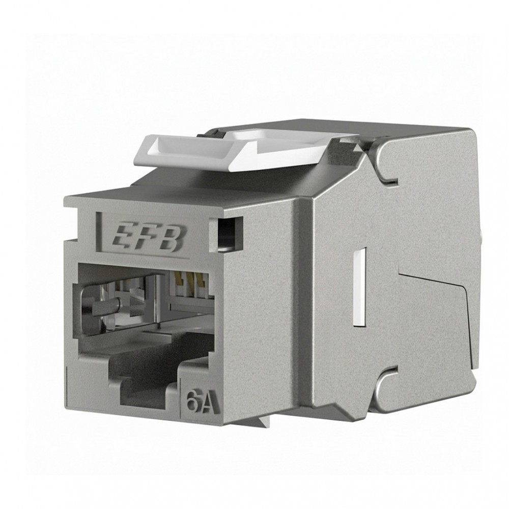 EFB RJ45 Keystone STP, Cat.6A, 500MHz, Komponenten zertifiziert, 24-Set