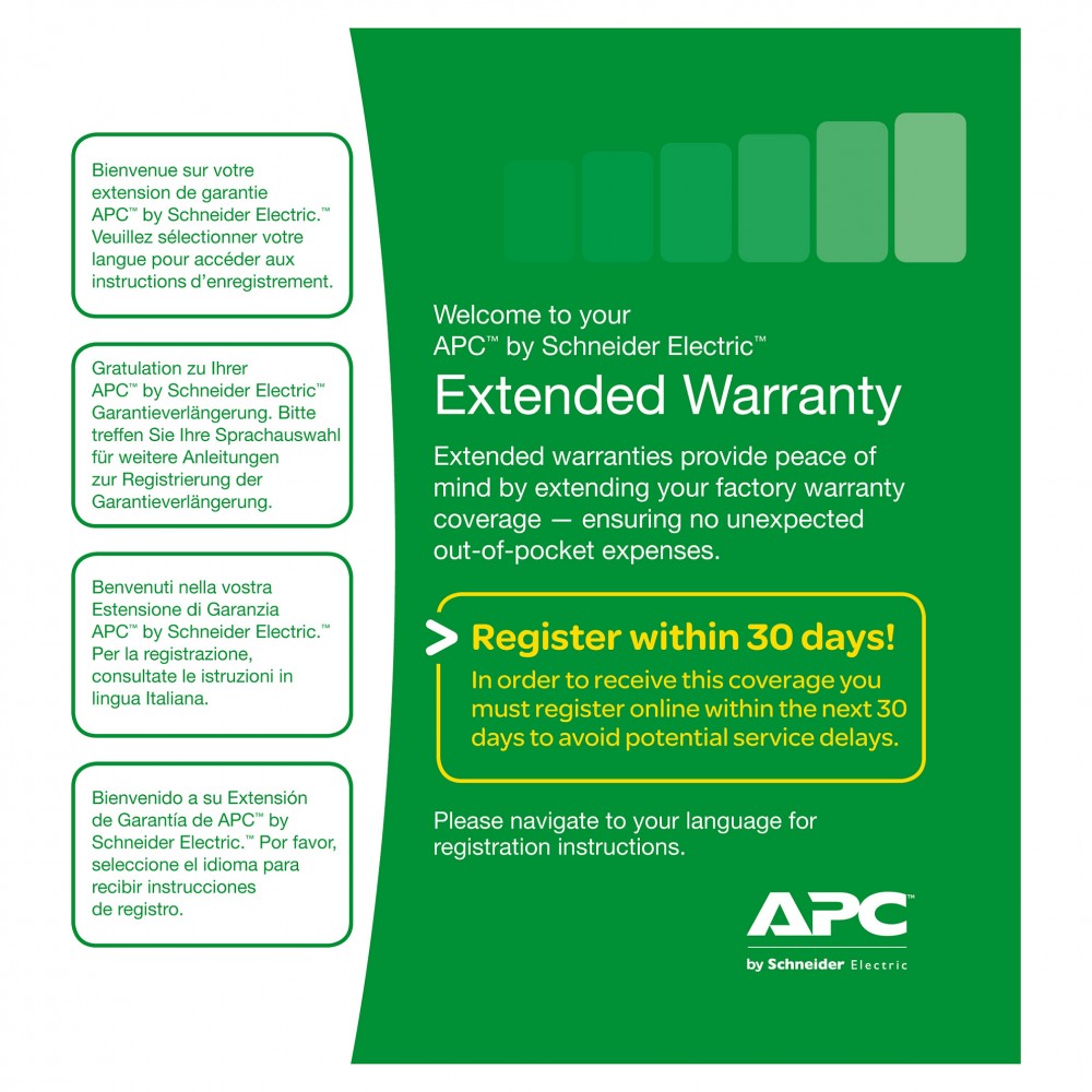 APC Service Pack 3 Year Extended Warranty