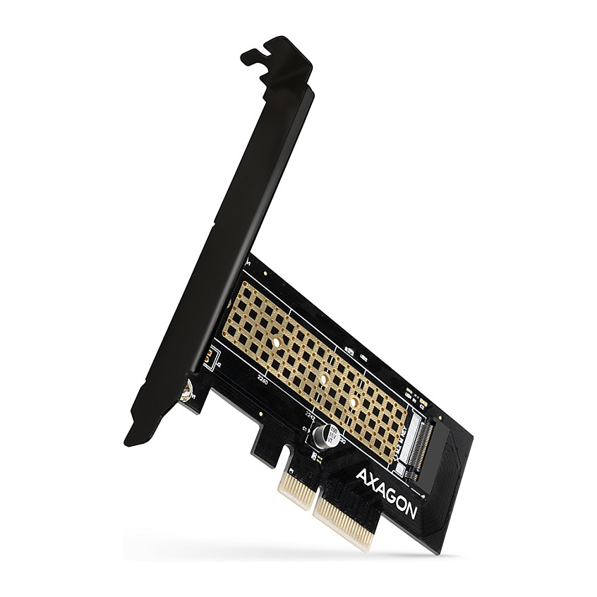 PCEM2-N PCIe-3.0-x4-Adapter, 1x M.2-NVMe-SSD, to 2280 - passive Kühlung