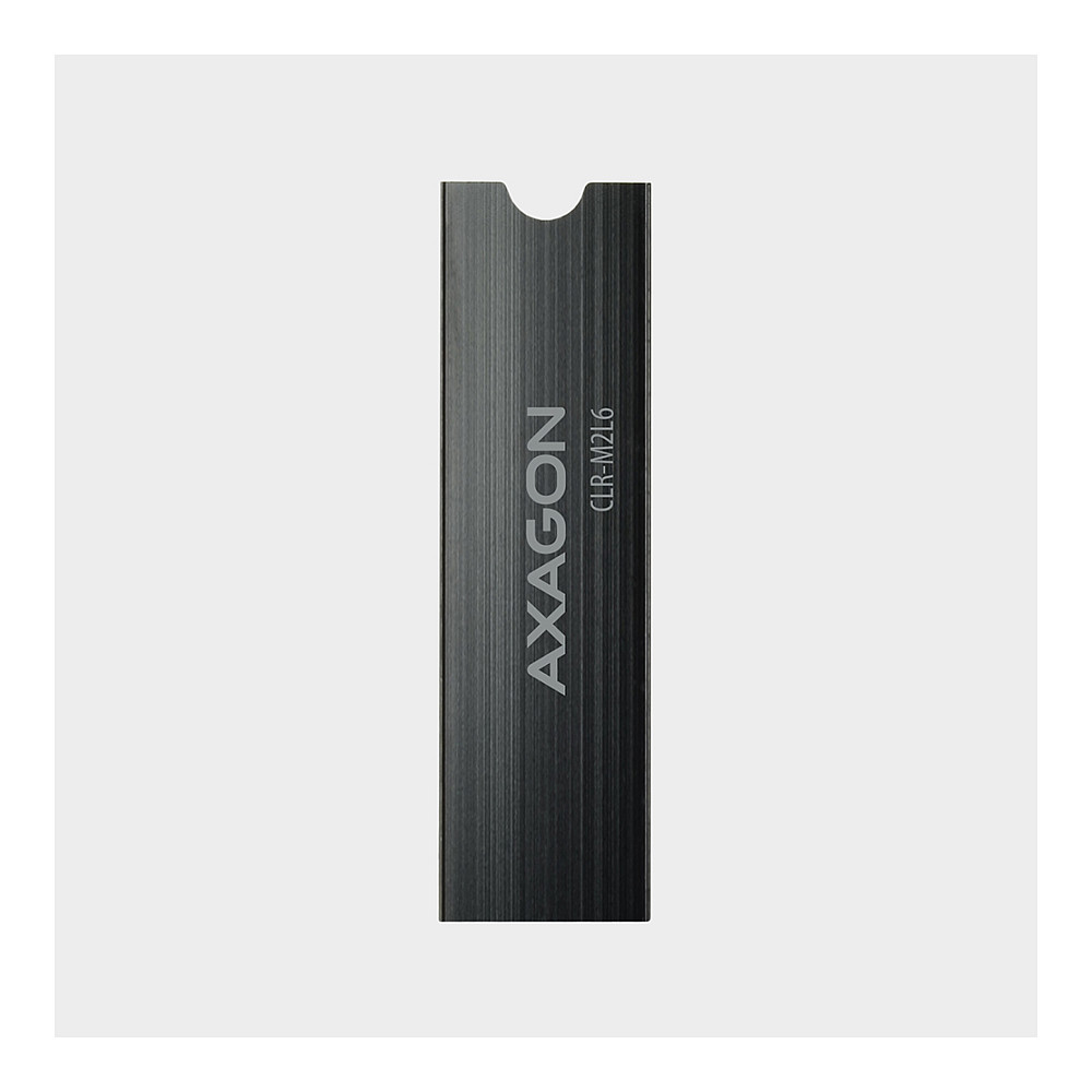 CLR-M2L6 passiver M.2-SSD-Heatsink - 2280, 6 mm Height, Aluminium, black