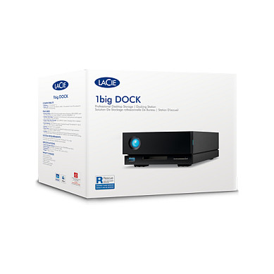 24TB LaCie 1big Dock Thunderbolt 3 black