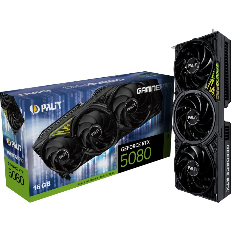 RTX 5080 16GB Palit GamingPro V1 16GB GDDR7 3 Fan