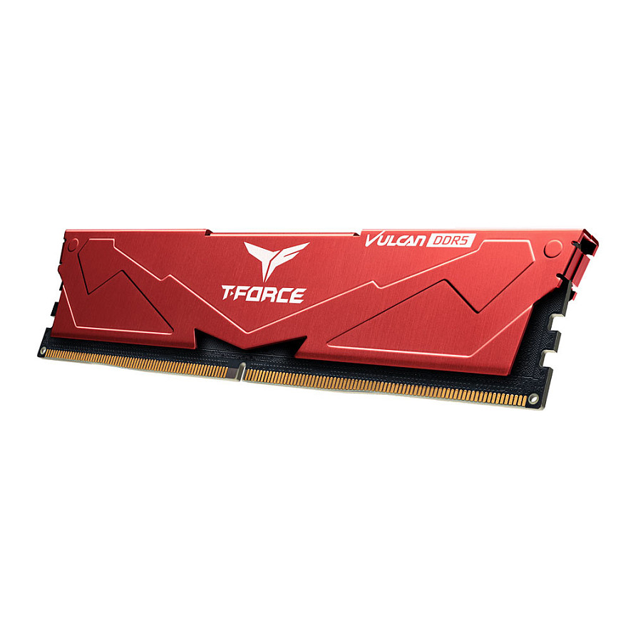 32GB Team Group T-Force Vulcan Desktop Memory rot - 32 GB, 6.000 MHz CL30