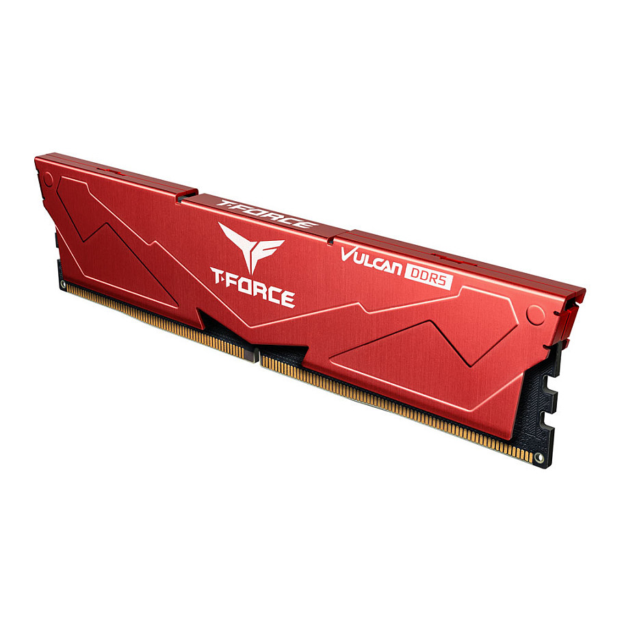 32GB Team Group T-Force Vulcan Desktop Memory rot - 32 GB, 6.000 MHz CL30